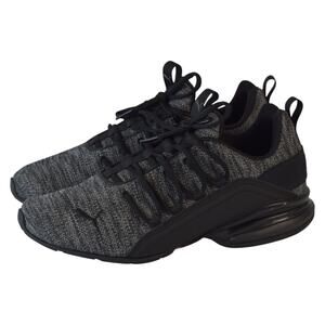 Puma Axelion Refresh Men’s Running Shoes Black/Grey Size 8.5